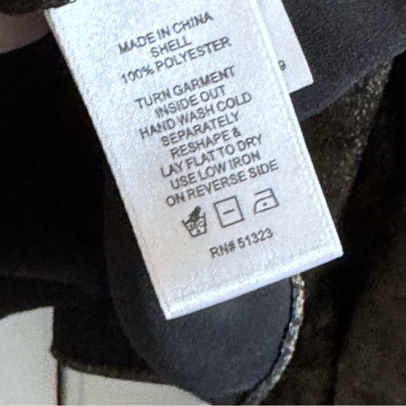 1.State Gold Black Metallic Cold-Shoulder Long-Sleeve Blouse Top Medium Y2K - Picture 9 of 10